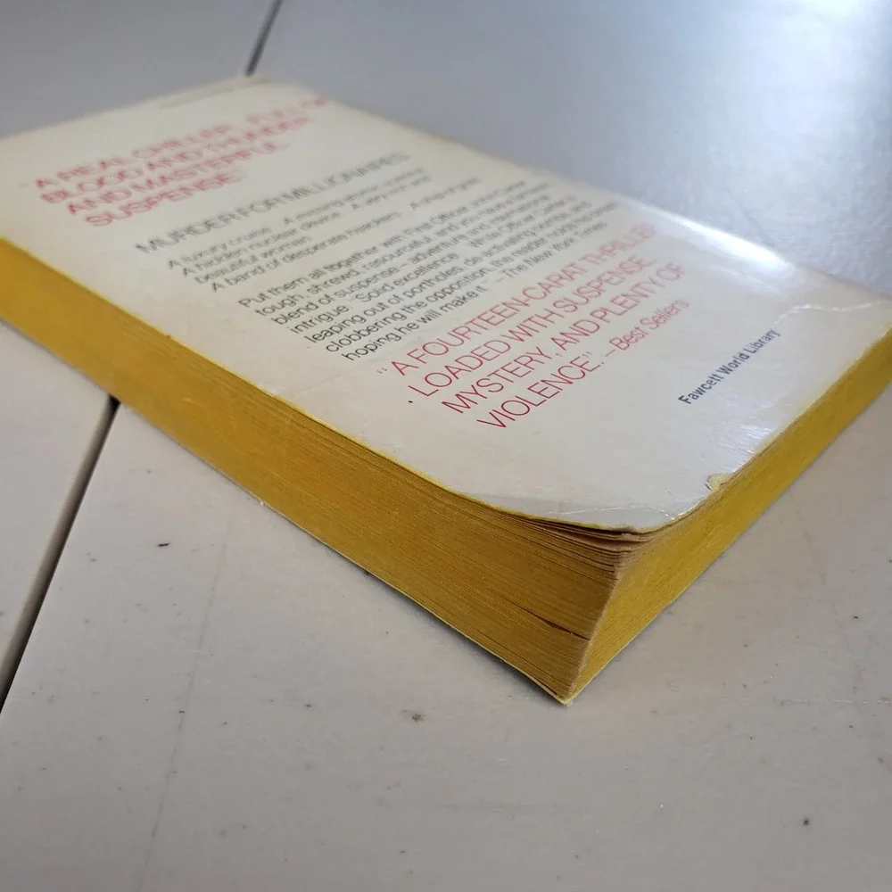 Alistair MacLean The Golden Rendezvous Vintage 1962 Fawcett Crest Paperback Book